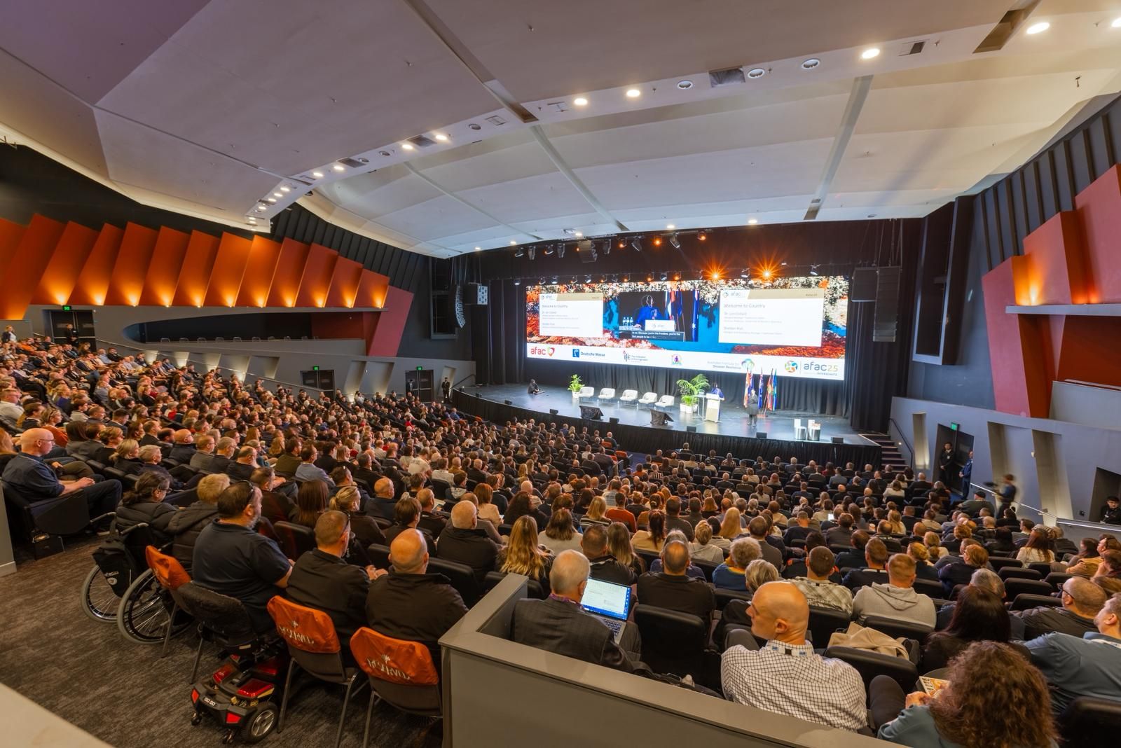 Audience at the AFAC conference in Melbourne